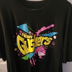 Fruit Gushers  2XL black short sleeve t-shirt candy men